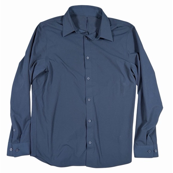 lululemon athletica Other - Lululemon Venture Classic Fit Shirt Button Down Shirt Light Navy Blue Men's S